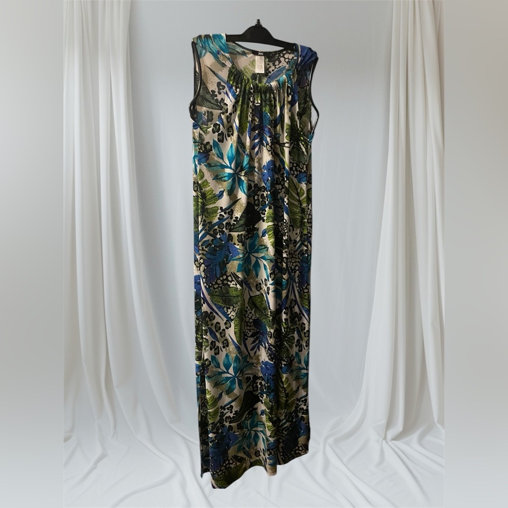 Maxi Print Dress